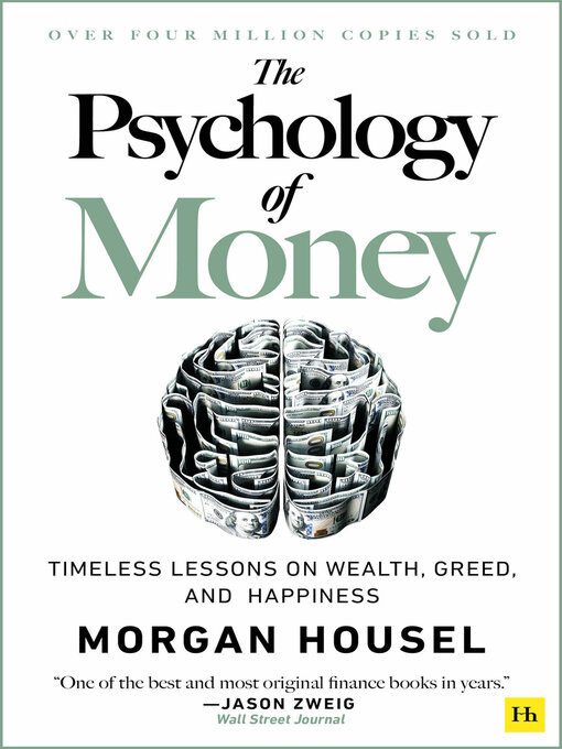Cover of The Psychology of Money: Timeless lessons on wealth, greed, and happiness